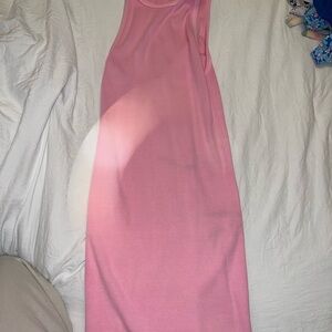 Pink Sleeveless Dress